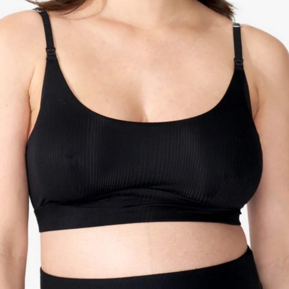 Bodily Black Nursing Bra - Everything Bra For Breastfeeding
